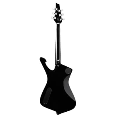 Ibanez PS10BK Paul Stanley Signature Electric Guitar. Black image 4