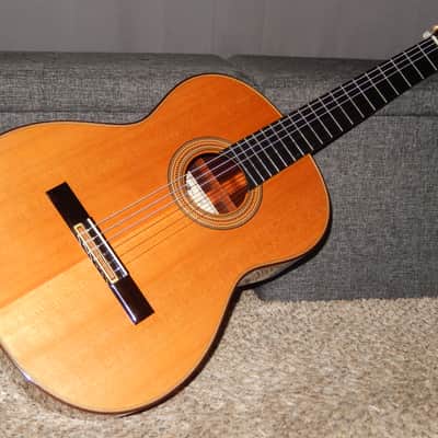 KAZUO ICHIYANAGI 30 CUSTOM 1989 - YAMAHA GC82C CLASS CLASSICAL CONCERT GUITAR - CEDAR/HONDURAN ROSEWOOD image 2