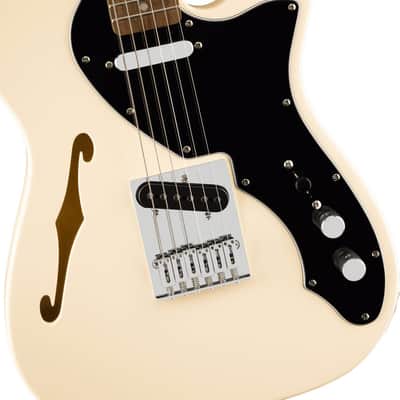 Squier Affinity Series Telecaster Thinline - Olympic White image 4