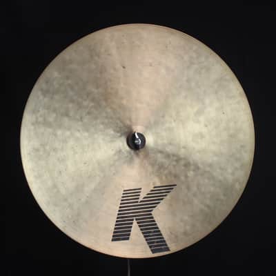 Vintage Zildjian 20" 1980's EAK Flat Top Ride - 2468g (video demo) image 2