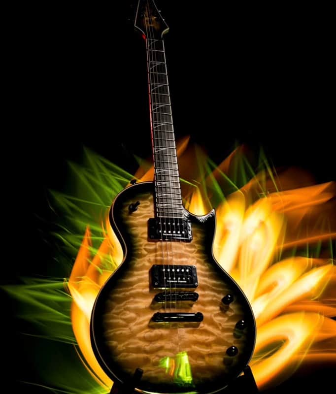 Jackson Pro Series Monarkh SCQ - Alien Burst image 1