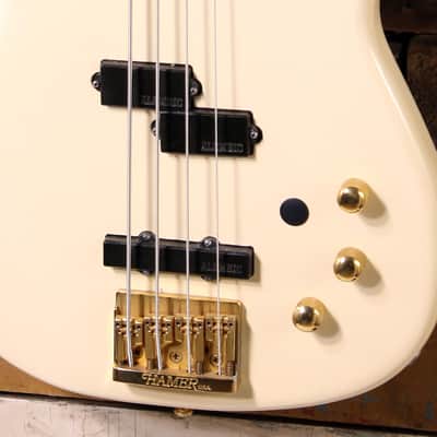 Kramer Pioneer PJ Style Bass White Pearl Made In USA Alembic Electronics image 8