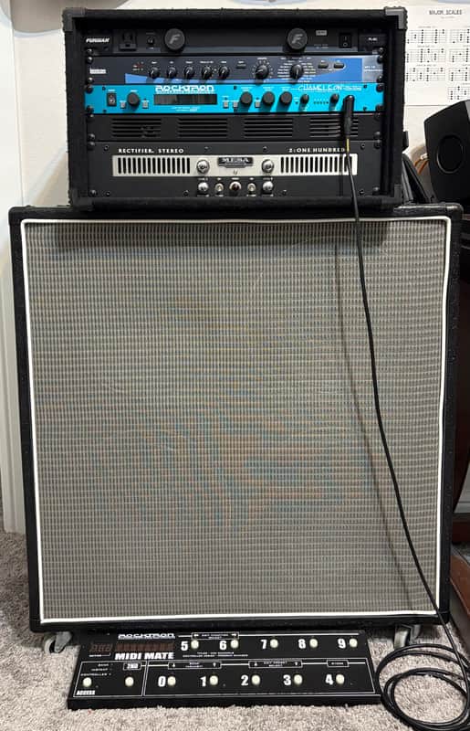 Mesa Boogie 2:one hundred rectifier stereo Mid 90s - Black image 1