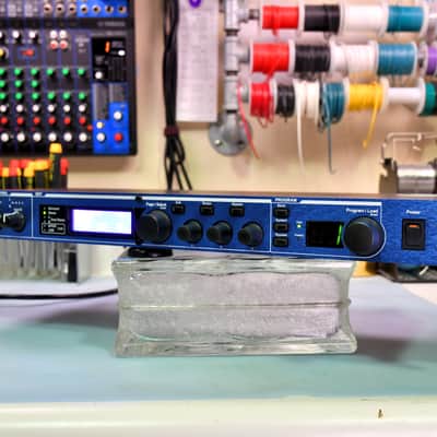 Lexicon MX400 Dual Stereo / Surround Reverb Effects Processor 2010s - Blue image 4