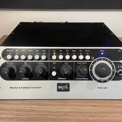 SPL 2381 MTC Monitor and Talkback Controller 2008 - 2022 - Black image 2