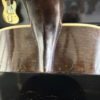Gibson L-00 1933 - rare 1st year w/a Small Center Sunburst finish w/an Elevated Fingerboard ! image 15