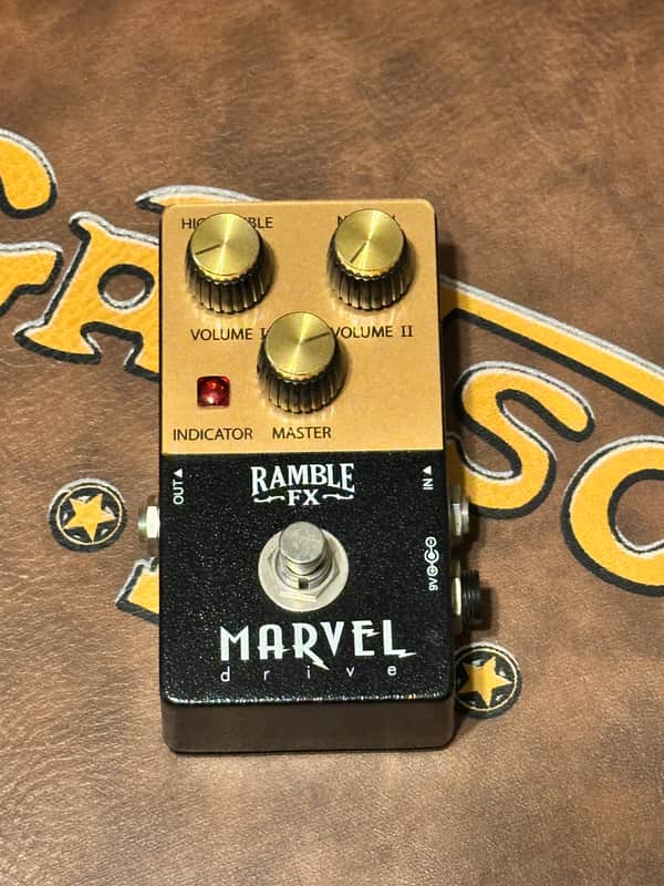 Ramble FX Marvel Drive V1 - THE Marshall In A Box Pedal To Have! image 1
