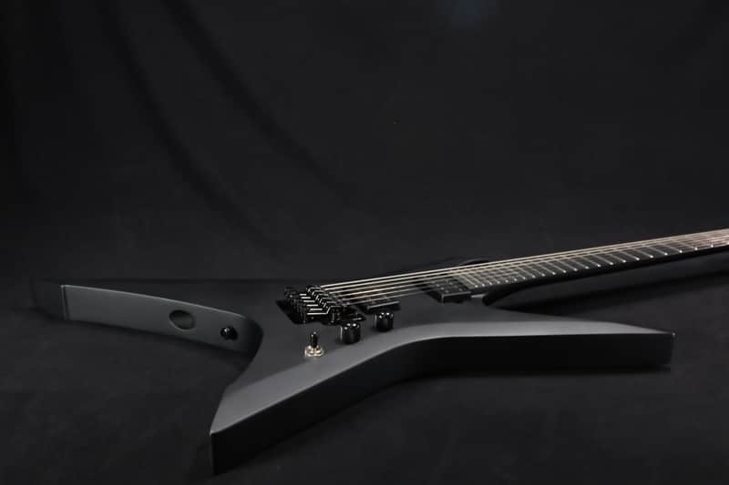 Ibanez XPTB620BKF Xiphos Iron Label 6str Electric Guitar w/Bag Black Flat 087 image 1
