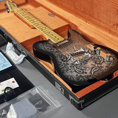 2026 Fender Custom Shop Vintage Custom '68 Telecaster NOS - Black Paisley - 7.2lbs ~ As New! image 4