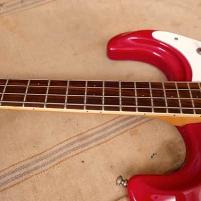 Mosrite Ventures Bass 1966 Red image 12