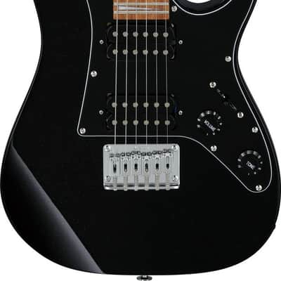 Ibanez GRGM21-BKN GIO RG miKro 3/4 Electric Guitar 6-String - Black Night image 1