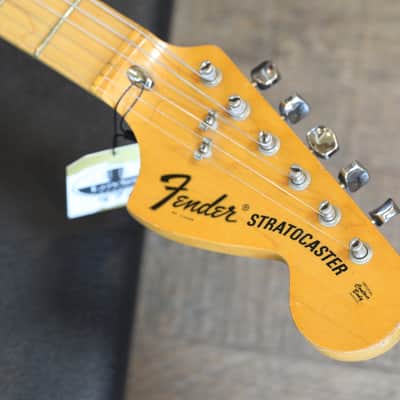 1973 Fender Stratocaster Electric Guitar Natural + OHSC image 12