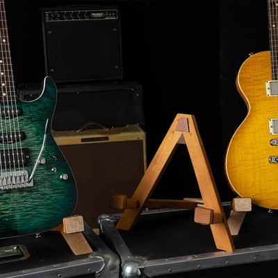 Electric Guitar Stand Wood Guitar Stand Boutique Guitar Stand, Home Studio image 9