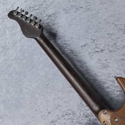 Mayones AQUILA Elite S6 - Dirty Purple Blue Burst Gross - image 7