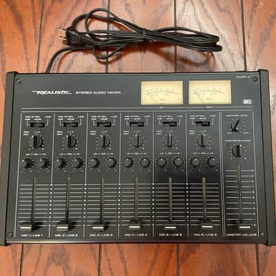 RARE Realistic Vintage Audio Mixer 32-1210 NEW VU bulbs INSTALLED EQ Preamps 1980s SERVICED! 💫 image 14