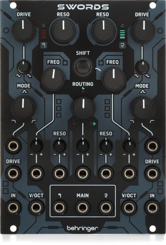 Behringer Swords Dual Analog Multimode Filter Eurorack Module image 1