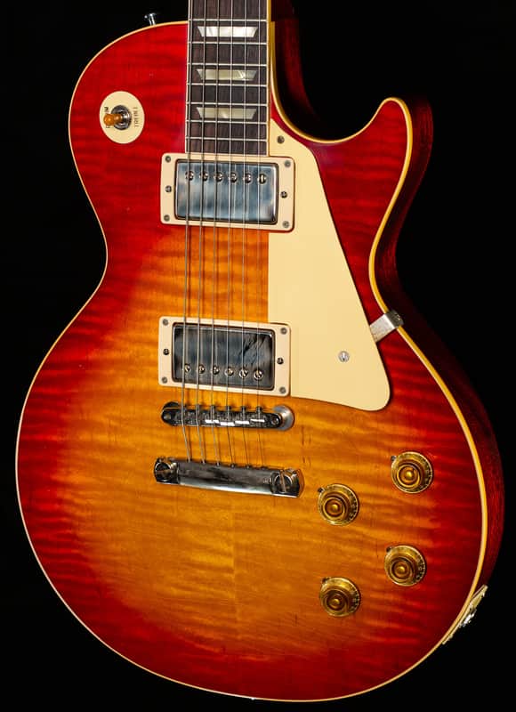 Gibson Custom Shop 1959 Les Paul Standard Reissue Washed cherry Sunburst Murphy Lab Light Aged (368) image 1
