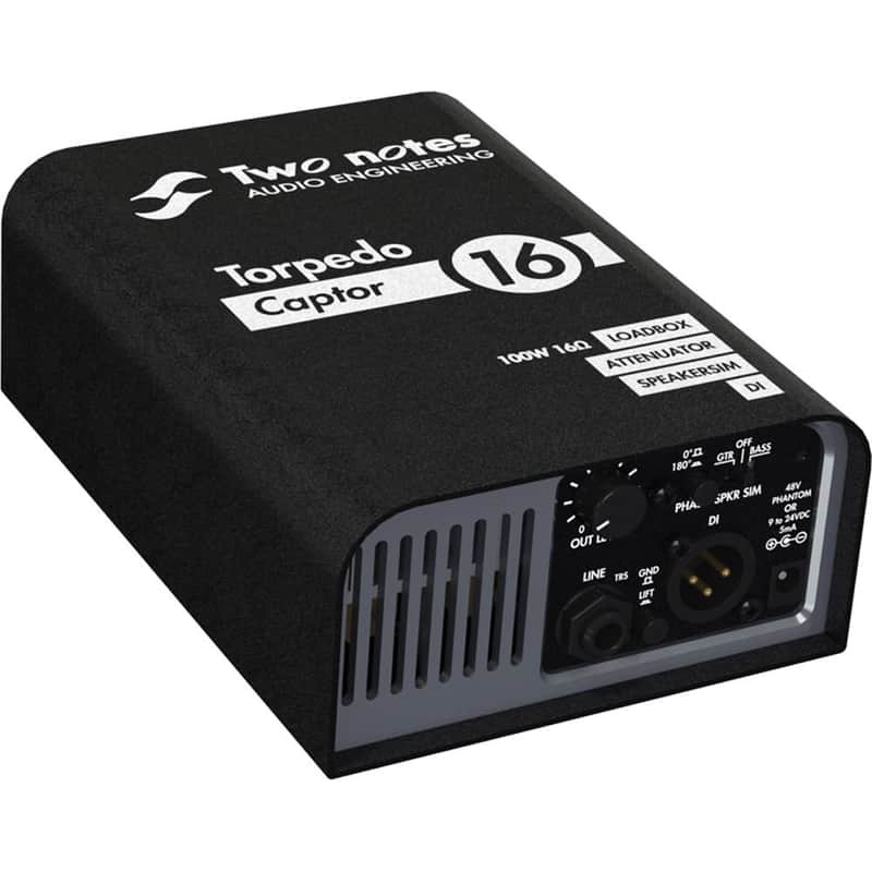 Two Notes Torpedo Captor Loadbox / Attenuator / DI - 16 Ohm | Reverb