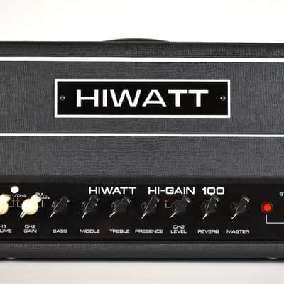 HIWATT HI-GAIN 100W Head HGS100H Class A/B Designed in England Brand New Boxed image 2