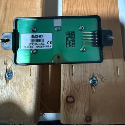 EMG HZ-3 Passive Humbucker 2010s - Black image 2