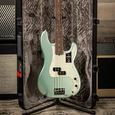 Fender American Professional II Precision Bass - Mystic Surf Green with Hardshell Case image 12