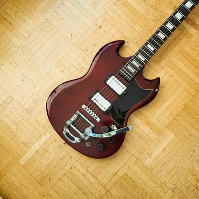 Video! Samick "Asco" post-"lawsuit" vintage 1970s SG-style - player ready, pro setup image 4
