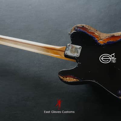Fender Telecaster Midnight Blue/Sunburst Heavy Aged Relic by East Gloves Customs image 13