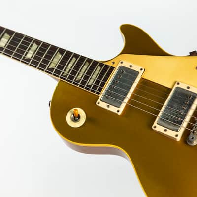 Gibson 1958 Les Paul Gold Top Electric Guitar Owned By Billie Joe Armstrong Of Green Day image 11