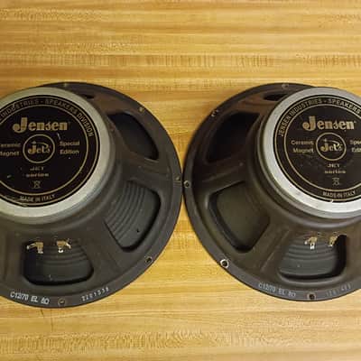 2 x Jensen Electric Lightning C12/70 8ohm image 1