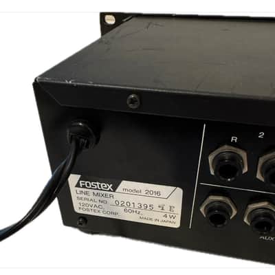Fostex 2016 Line Mixer 1990 image 2