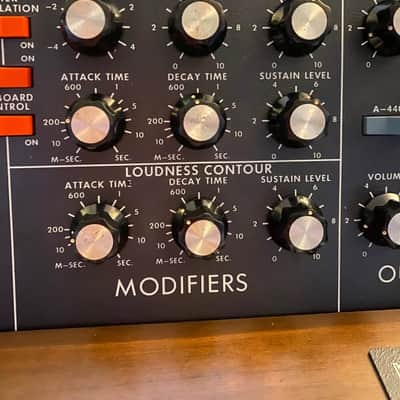 Moog Minimoog Model D Analog Synthesizer 1971-72 Walnut Bild 4
