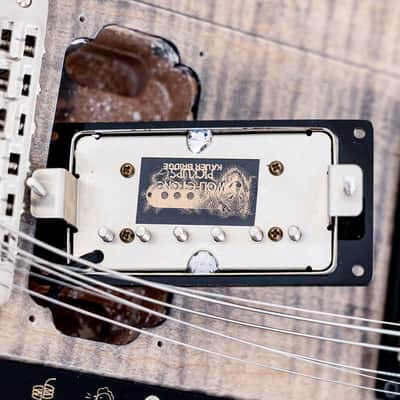 2023 Kauer Banshee Deluxe Stonewash Flame Top, Near-Mint w/ Wolfetone & Bigsby image 19