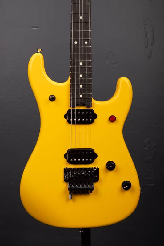 EVH 5150 Standard Electric Guitar - EVH Yellow with Ebony Fingerboard image 1