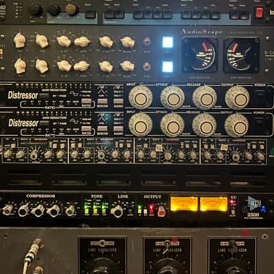 AudioScape Engineering Co. DC-101 D-COMP 2-Channel Limiter / Compressor 2018 - 2021 - Green image 1