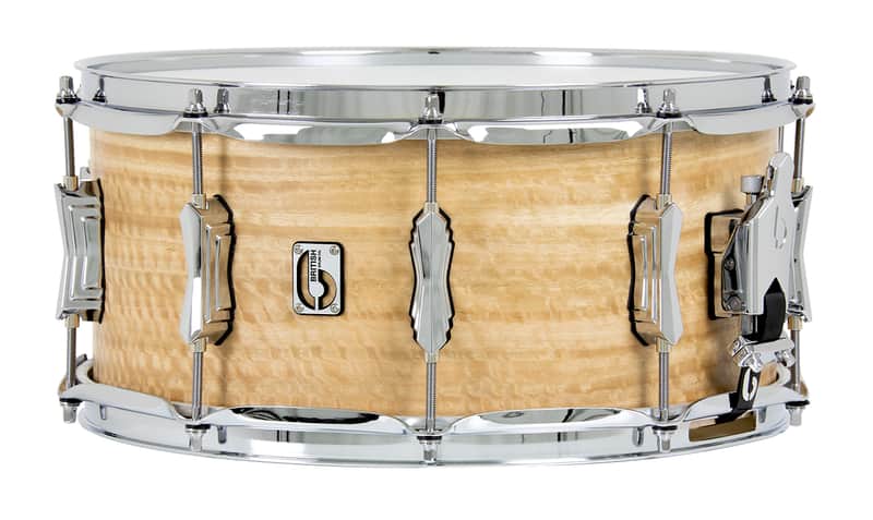 British Drum Company MAV-14-65-SN Maverick Series. Maple Snare 6.5" x 14" image 1