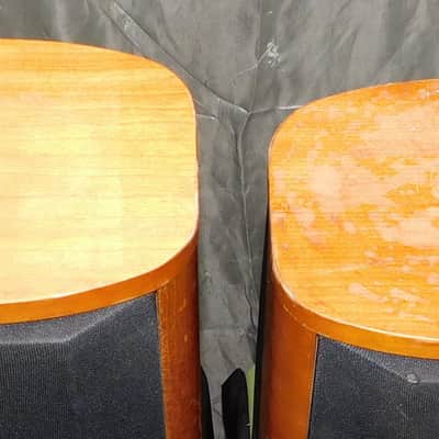 Mirage OM-5 large bipolar powered tower speakers pair image 6