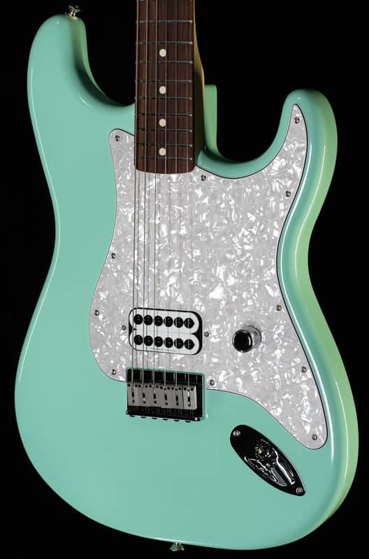 Fender Limited Edition Tom DeLonge Stratocaster Rosewood Fingerboard Surf Green (345) image 1