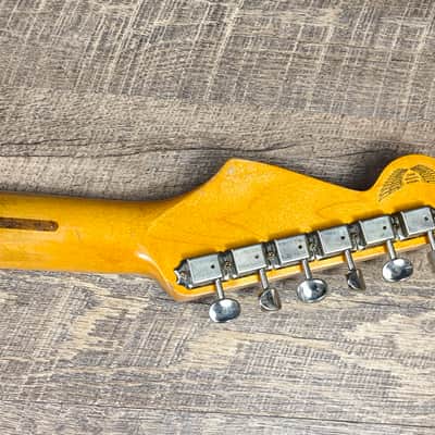 MyDream Stratocaster Custom Built - Relic Sherwood Green Asyllum Voodoo '60 image 8