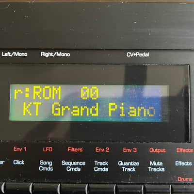 Ensoniq KT-76 64-Voice Digital Synthesizer 1992 - Black, mit Case image 3