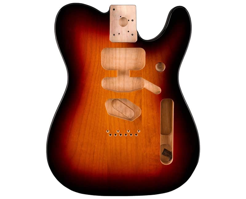 Used Fender Deluxe Series Telecaster SSH Alder Body - 3-Color Sunburst image 1