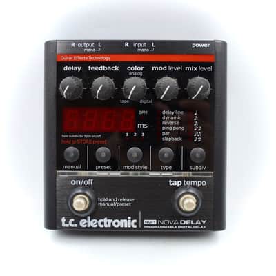 TC Electronic ND-1 Nova Delay With Original Box Power Supply Guitar Effect Pedal image 2