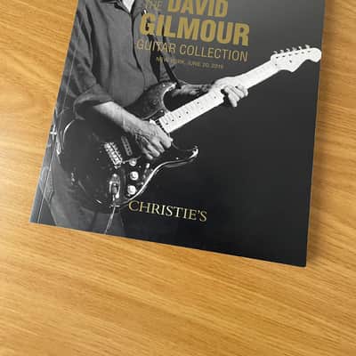 The David Gilmour Guitar Collection. Original Catalog Christies David Gilmour image 1