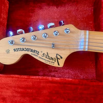 Fender Jimi Hendrix Artist Series Tribute Stratocaster 07/1997 Olympic White - Sammlerstück image 13