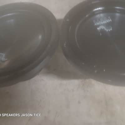 SUBWOOFERS 10" PAIR HARMONY AUDIO HA-R104 TWO FOR THE PRICE OF 1! RUBBER SURROUNDS 1 PIECE CONE image 10