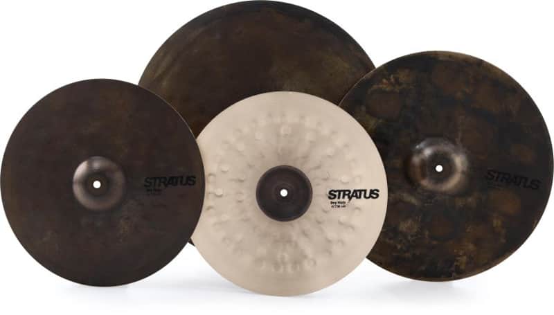 Sabian Stratus Dry Performance 3-piece Cymbal Set image 1