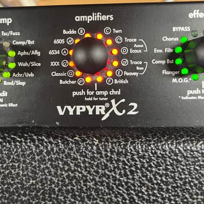 Peavey Vypyr X2 40-Watt 1x12" Digital Modeling Guitar Combo 2021 - Present - Black image 10