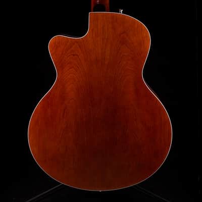 Pre Owned Godin 5th Ave. Uptown With Bigsby Havana Brown With Case image 13