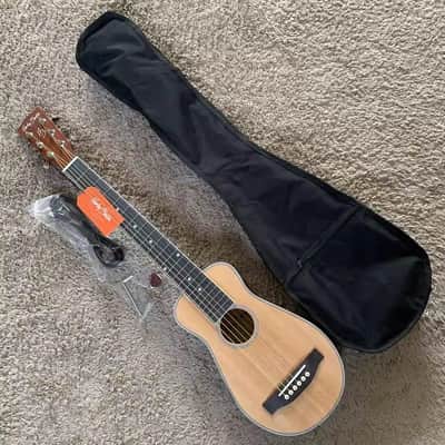 Harley Benton 34 Inch Mini Traveler Acoustic Guitar, Spruce Top, Sapele Body, Mahogany Neck, Rosewood Fingerboard image 13
