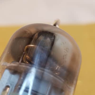 Tung-Sol etc. Matched Pair (2) black plate 6CG7 tNOS AT1000 TESTED Vacuum Tubes dual triode 1954-1960 image 9
