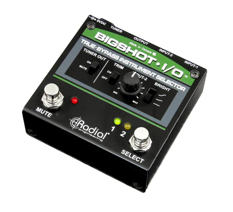 Radial Engineering BigShot i/o Instrument Selector w/ LEDs image 1